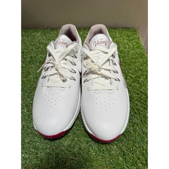 Nike Victory Pro 4 White Red Golf Shoes Men Size 12 Wide PGA Masters HM9220-103 main image 8
